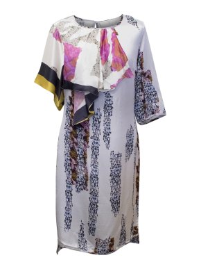 Michael Van Der Ham Georgette Dress