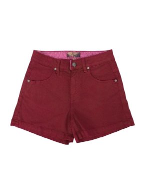 Paige Raspberry High Waist Shorts