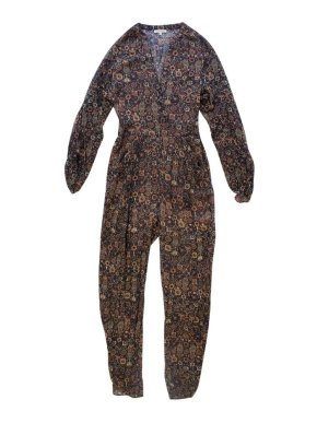 Ronny Kobo Silk Patterned Jumpsuit