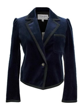 Frame Navy Blazer