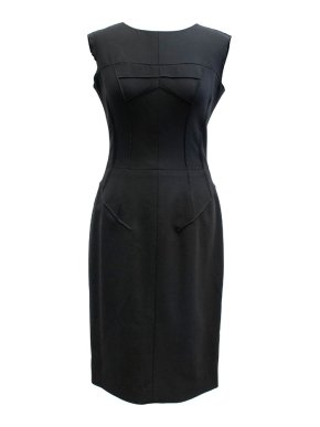 Dolce & Gabbana Black Fitted Dress