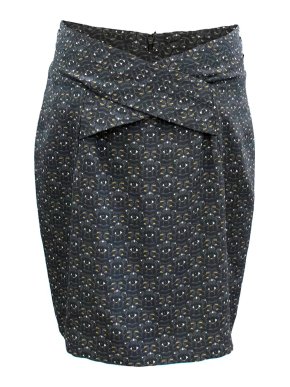 Kenzo Eye Print Mini Skirt