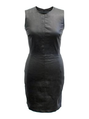 Plein Sud Black Leather Dress