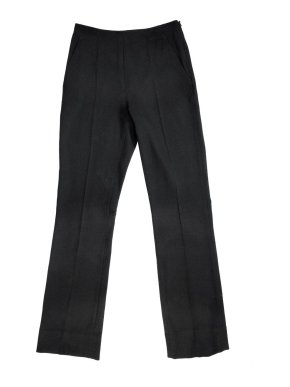 Balenciaga Paris Black Straight Leg Trouser