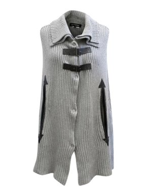 K-Yen Grey Sleeveless Knit Jumper