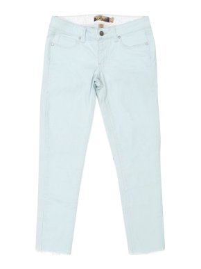 Paige Light Blue Straight Leg Jeans