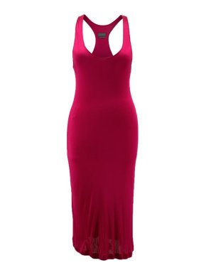 Halston Raspberry Cocktail Dress
