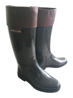 CELINE  wellington boots.