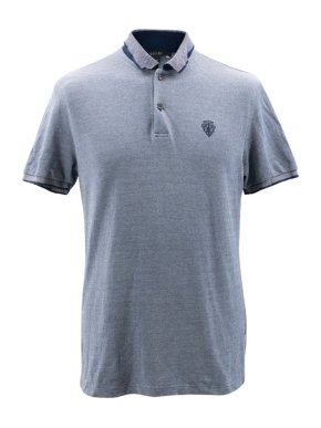 Gucci Blue Polo Top