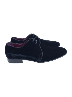 Dolce & Gabbana velvet derby shoes