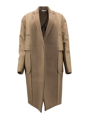 Celine Brown Wool Coat