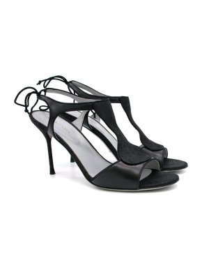 Sergio Rossi Leather Black Heels