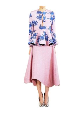 Tata Naka Swirly Hem Skirt