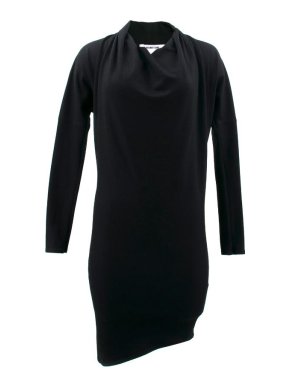 Helmut Lang Black Wool Dress