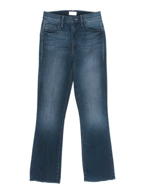 Mother The Insider Crop Repeating Love Jeans