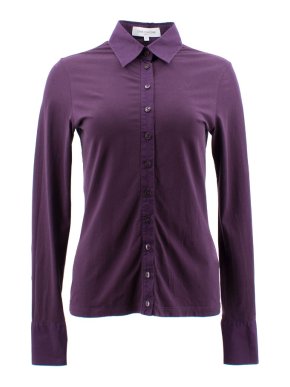 Anne Fontaine Purple Shirt