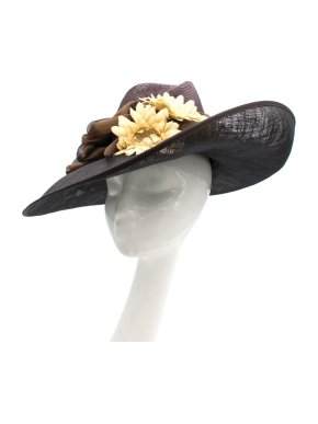 Herald and Heart Brown Hat