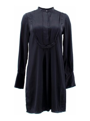 Nili Lotan Navy Silk Dress