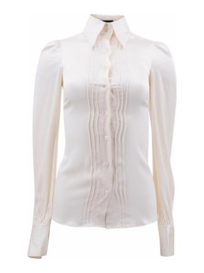 Julien Macdonald London Cream Silk Blouse