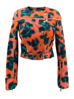 Kenzo Orange Pattern Jacket