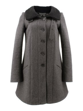 Proenza Schouler Grey Single Breasted Coat