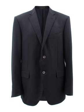 Corneliani Navy Wool Dinner Jacket