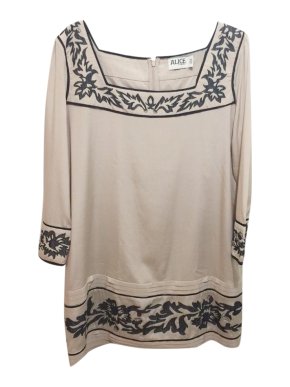Alice by Temperley Nude Tunic Dress