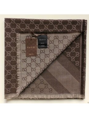Gucci Brown Scarf   NEW. WITH RECEIPT