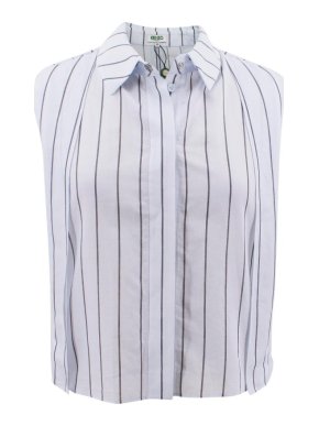 Kenzo Collared Pin Striped Shirt