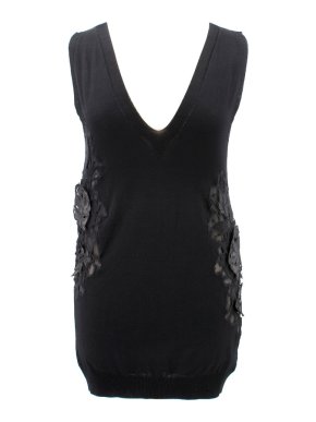 Ermanno Scervino Vest Top With Flowers