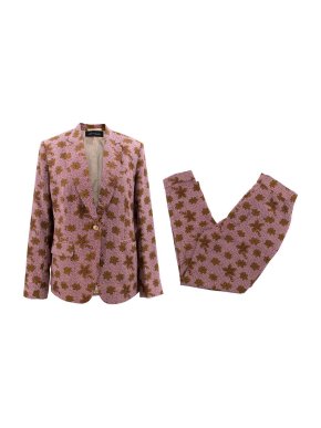 Arwa Al Banawi Floral Blazer and Trousers