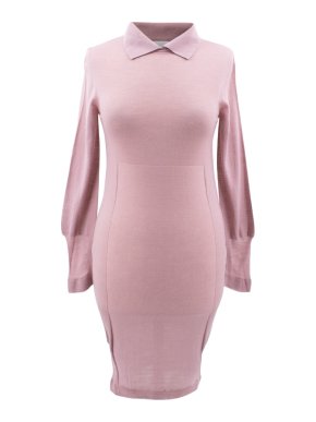 Emilio de la Morena Pink Knit Jumper Dress