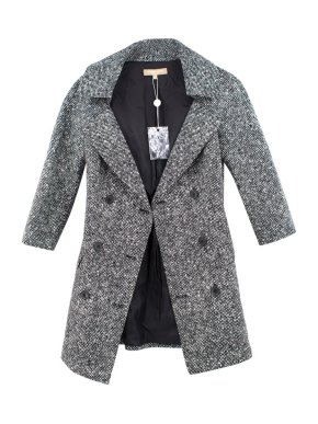 Michael Kors Black and White woven Blazer