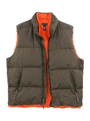 J.Crew Green Vest Jacket