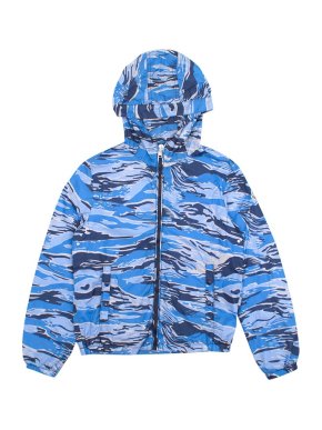 Moncler Blue Camouflage Jacket