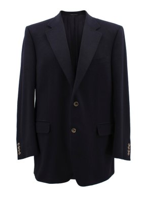 Canali Cashmere Navy Blazer