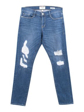 Frame Le Garcon Blue Skinny Jeans 1