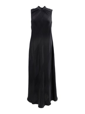 Sachin & Babi black silk gown