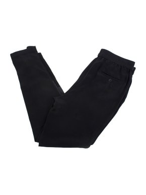 Philip Lim black silk sweatpants