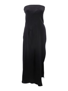 Donna Karan black strapless dress