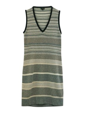 Fendi sleeveless knit lurex dress