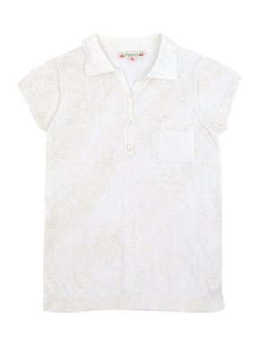 Bonpoint girl's glitter knit top