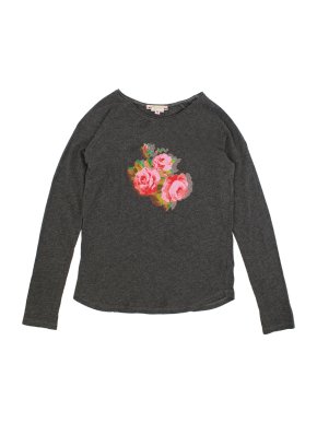 Bonpoint Girl's Jersey Long Sleeve Tee-Shirt
