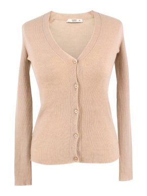 Prada Ribbed Cashmere Cardigan