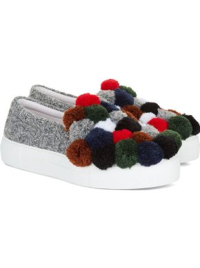 Joshua's pom pom trainers