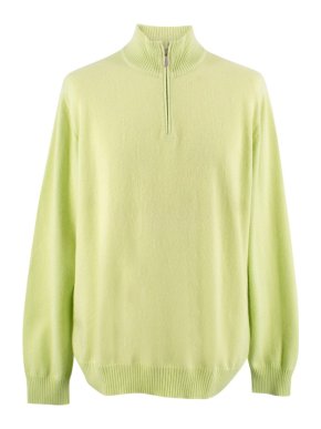Malo Cashmere Half-Zip Sweater
