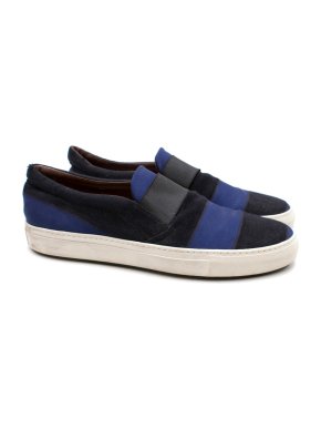 Acne Studios Hans Striped Slip-on Sneakers
