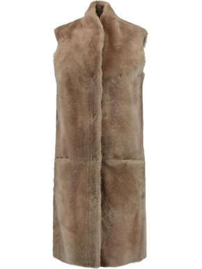 Iris and Ink shearling Elvira gilet