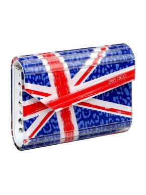 Jimmy Choo Limited Edition Union Jack clutch