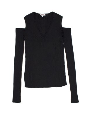 Dagmar Cold Shoulder Metallic Knit